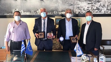 Επίσκεψη στο Αστυνομικό Τμήμα και τη Δημοτική Αρχή Μεγίστης πραγματοποίησαν οι ενώσεις της αστυνομίας