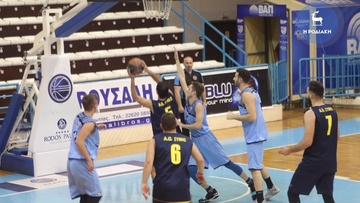 Σε δύο ομίλους το πρωτάθλημα μπάσκετ Ανδρών στα Δωδεκάνησα