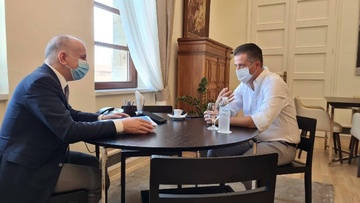 Συνάντηση του δημάρχου Ρόδου με τον Πρόεδρο της Πανελλήνιας Ομοσπονδίας Ξενοδόχων
