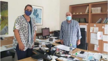 Συνεργασία για θέματα παιδείας είχε η πρόεδρος της ΔΕΕΠ Ε. Χαραλαμποπούλου