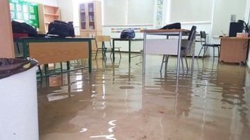 Πλημμύρισαν τα σχολεία στην Κάσο