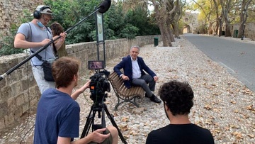 Συνέντευξη του Βασίλη Υψηλάντη στη γαλλική τηλεόραση