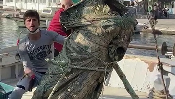 Μία δεύτερη «Κυρά της Καλύμνου» ανέσυραν Τούρκοι ψαράδες
