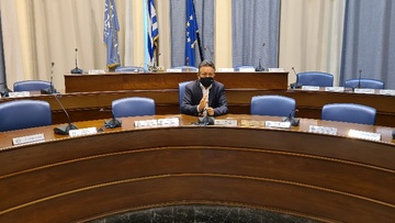 Συνάντηση εργασίας πραγματοποίησε ο αντιδήμαρχος κ. Ι. Καμπούρης με τους Προϊσταμένους των τμημάτων ΚΕΠ του δήμου