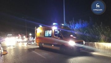 Ανακοίνωση της αστυνομίας για το χθεσινό τροχαίο δυστύχημα στη Ρόδο