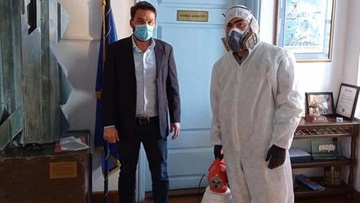 Προληπτική απολύμανση έγινε στο δήμο Χάλκης