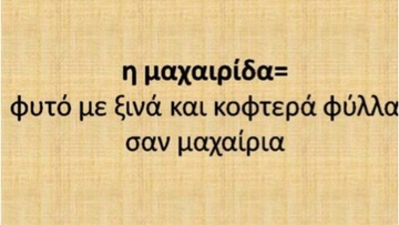 Ροδίτικο γλωσσάρι: Λέξεις του βουνού και του κάμπου (68) 