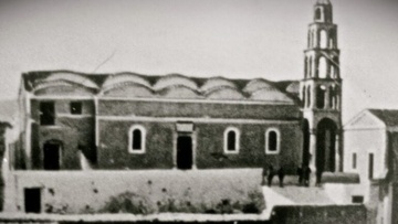 Το αστροπελέκι που χτύπησε τις Μενετές Καρπάθου