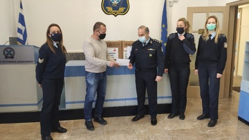 Rapid test στην Α’ Αστυνομική Διεύθυνση Δωδεκανήσου από την Περιφέρεια Νοτίου Αιγαίου