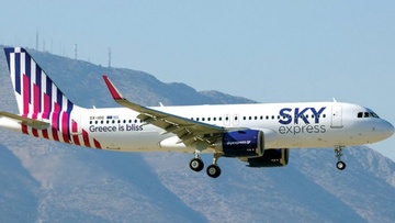 Η SKY express θα μεταφέρει το Άγιο Φως σε Ρόδο και Κω