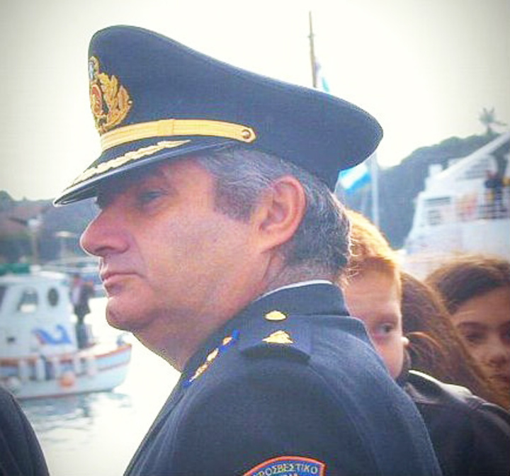 Ο νέος διοικητής της ΠΥ Δωδεκανήσου,  πύραρχος κ. Νικήτας Βενιός