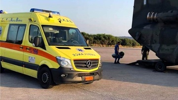 Αεροδιακομιδή 5 ασθενών από την Ρόδο στο Ηράκλειο – Ανάμεσα τους 2 νεογνά