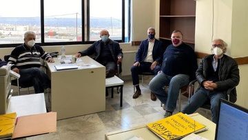 Συσκέψεις εργασίας του αντιπεριφερειάρχη Κάλλιστου Διακογεωργίου
