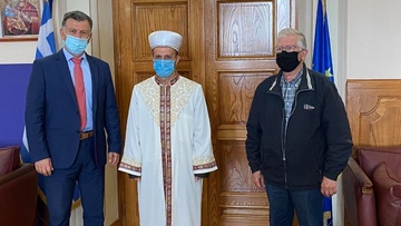 Τον αποχωρήσαντα Ιμάμη Κω αποχαιρέτησε ο Δήμαρχος Θεοδόσης Νικηταράς