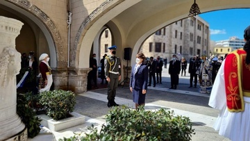 Η Γενική Γραμματέας Αιγαίου και Νησιωτικής Πολιτικής Χριστιάνα Καλογήρου εκπροσώπησε την κυβέρνηση στις χθεσινές εκδηλώσεις στη Ρόδο