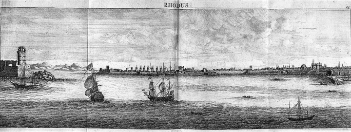 Η πόλη της Ρόδου λίγο πριν την Επανάσταση 