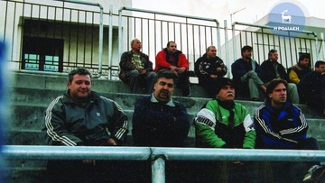 Flashback:  Γιώργος Νικολουδάκης, Δημήτρης Τσοπανάκης, Γιάννης Κάτρης και Γιώργος Μποσγανάς