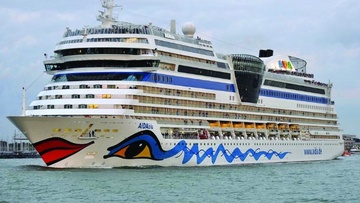 Στις 27 Μαΐου το… ποδαρικό από το “Aida Blu” στο λιμάνι της Ρόδου
