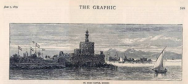 Ο πύργος του Αγίου Νικολάου-Τhe Graphic 7.1.1879  