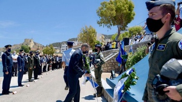 Σμηναγός Κωνσταντίνος Ηλιάκης: Επιμνημόσυνη δέηση στην Κάρπαθο