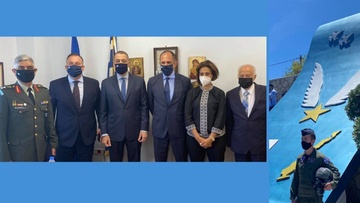 Κάρπαθος: Ο Ιωάννης Παππάς στις εκδηλώσεις μνήμης για τον Σμηναγό Κώστα Ηλιάκη