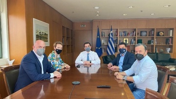 Στο υπουργείο Περιβάλλοντος ο Ευάγγελος Φραγκάκης για το Χάλκη Project
