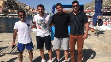 Ο Γιώργος Καραγκούνης στη Σύμη