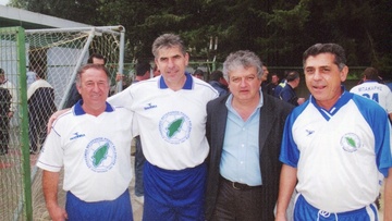 Flashback: Οι αείμνηστοι Λ. Σταυρής, Κλ. Χατζηγεωργίου και Στ. Δημητράς με τον Αγγ. Αναστασιάδη στη Ρόδο