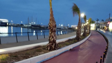 Φωτίστηκε η επέκταση του πεζόδρομου στην περιοχή «Κόβα» – Αντιδράσεις  για τον ποδηλατόδρομο
