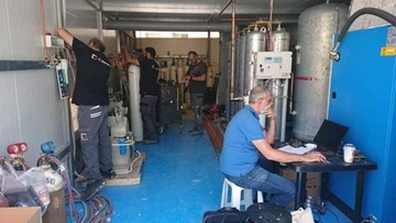 Νέα γεννήτρια παραγωγής ιατρικού οξυγόνου στο νοσοκομείο Καλύμνου