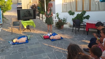 Αυτόματος εξωτερικός απινιδωτής τοποθετήθηκε στην Αρχίπολη