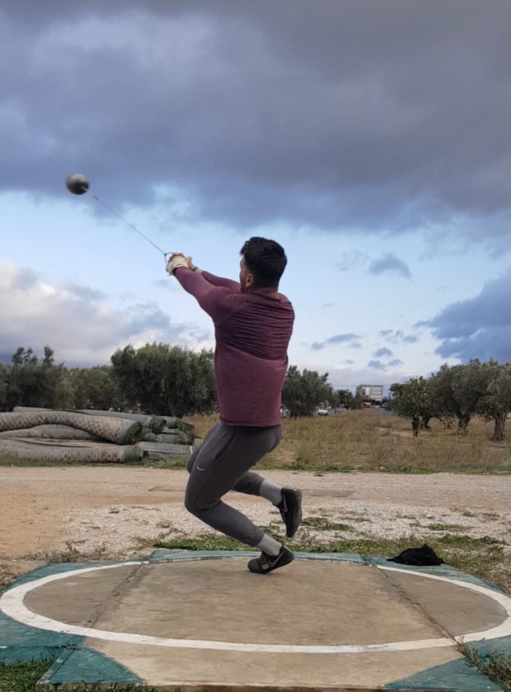 Από την προπόνηση του Μάρκου Μεμά μέσα στην καραντίνα