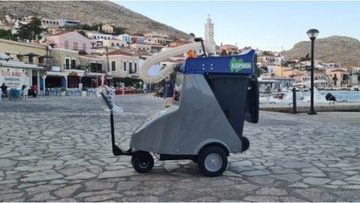 Αθόρυβα ηλεκτροκίνητα σάρωθρα στη Χάλκη