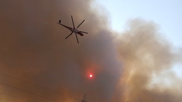 Τις πληγές του από την καταστροφική φωτιά μετρά σήμερα το νησί της Ρόδου