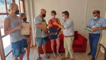 Τιμήθηκαν διεθνείς φίλοι της Ρόδου 