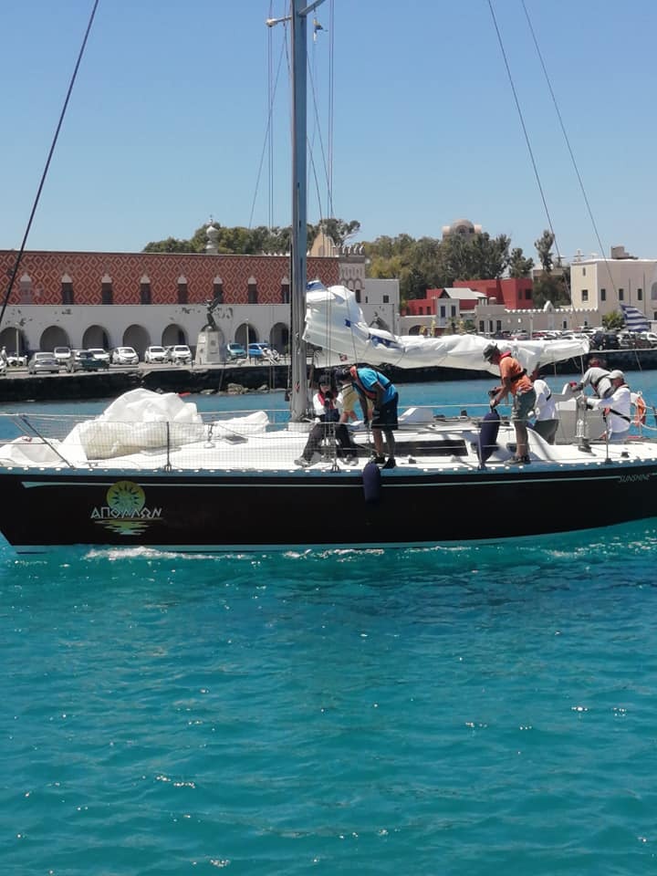 Το σκάφος «ΑΠΟΛΛΩΝ» με κυβερνήτη  τον Σωτήρη Τσιμέτα θα συμμετάσχει στους αγώνες