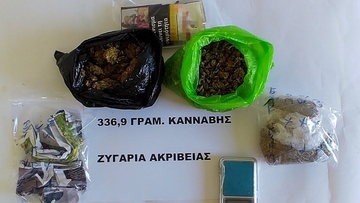 Συνελήφθη με 337 γραμμάρια χασίς και ζυγαριά ακριβείας στη Ρόδο