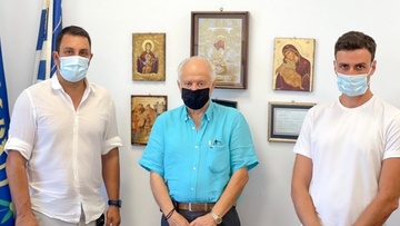 Συνάντηση των προέδρων του ΤΕΕ και των Αρχιτεκτόνων Δωδεκανήσου με τον Δήμαρχο Καρπάθου