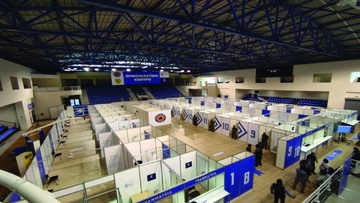 Κλείνει στις 6 Σεπτεμβρίου το mega Εμβολιαστικό Κέντρο στη Ρόδο