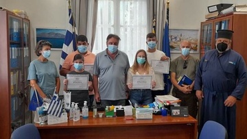 Τιμητική βράβευση στους επιτυχόντες των πανελλαδικών εξετάσεων από το Λύκειο Κάσου