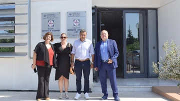 Στο Κέντρο Έρευνας και Τεχνολογίας ο Στέφανος Δράκος