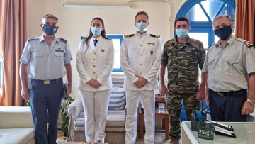 Τελετή παράδοσης- παραλαβής Λιμεναρχείου Καρπάθου