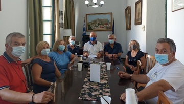 Συνάντηση κλιμακίου της ΕΑΣ ΣΕΓΑΣ Δωδεκανήσου με τον Δήμαρχο Λέρου