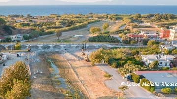 Προχωρούν οι εργασίες για τη γέφυρα Κρεμαστής