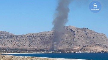 Τριάντα στρέμματα κάηκαν από τη χθεσινή φωτιά στην Αγία Αγάθη