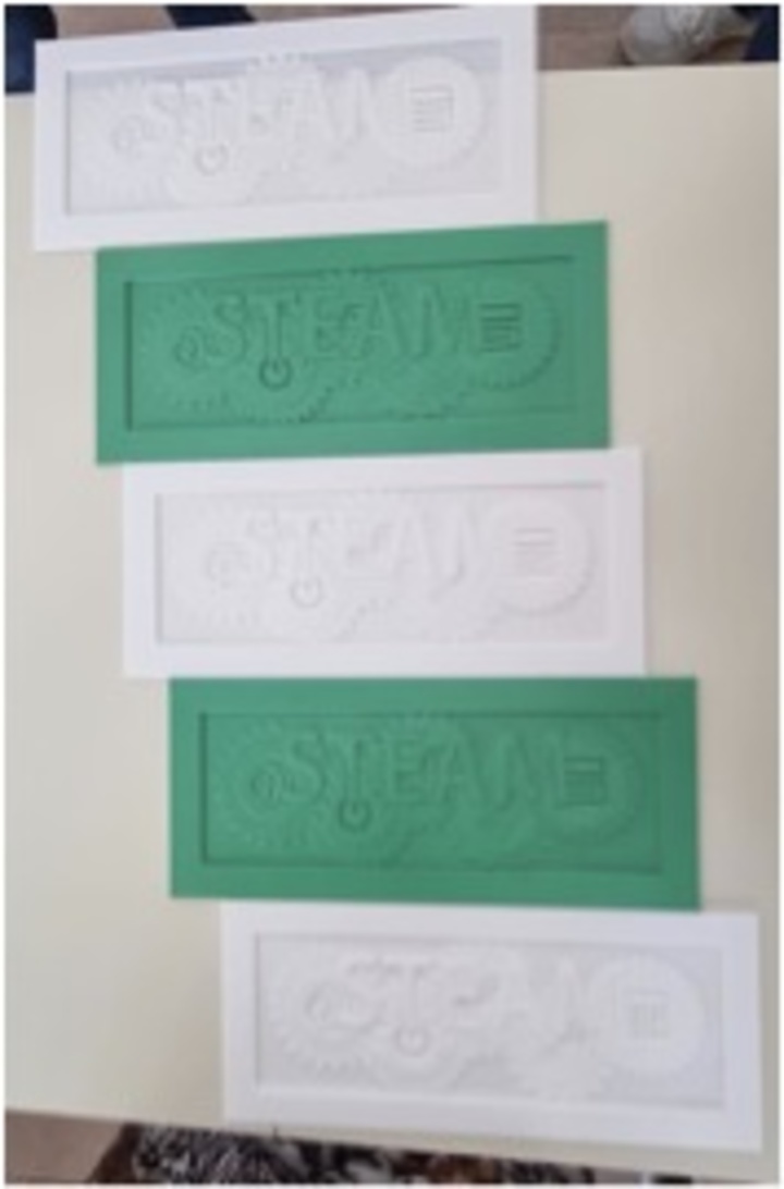 Εκτυπωτής 3D και εκτύπωση του λογότυπου του σχεδίου