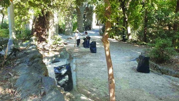 Καθαρίστηκε το πάρκο του Ροδινιού