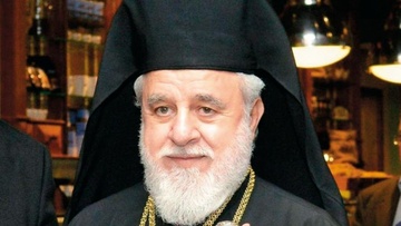 Δύο Κύπριοι λαμπροί κληρικοί: Ο Μητροπολίτης Κύκκου και Τηλλυρίας Νικηφόρος  και o Καθηγούμενος Βατοπαιδίου  Γέροντας  Εφραίμ