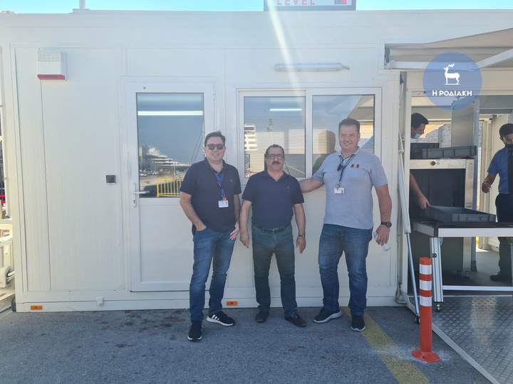 Οι κ.κ. Πάνος Γιαννακόπουλος, Παναγιώτης Ντόκος και Άρης Ζιας