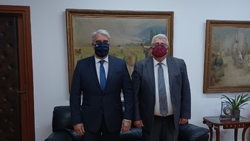 Στο Υπουργείο Αγροτικής Ανάπτυξης και Τροφίμων ο Αντιπεριφερειάρχης Φιλήμονας Ζαννετίδης